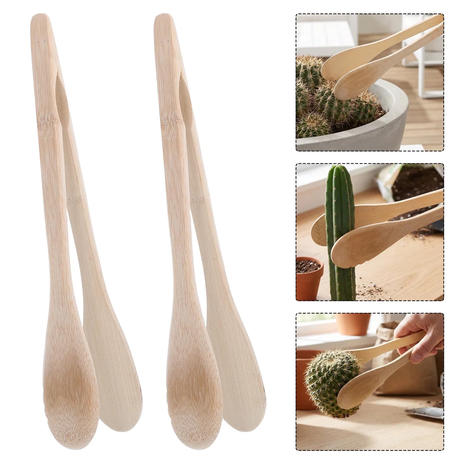 Cactus Pliers 18Cm Stainless Steel Sharp Garden Shears for Succulent Plants Easy Clean Rust Resistant Pruning Tool