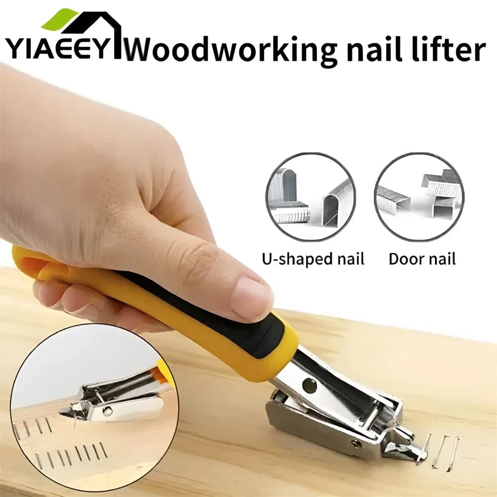 1 pz Staple Puller Tools costruzione di tappezzeria Heavy Duty Staple Remover Tack Lifter Office Claw Tools estrattore rimozione