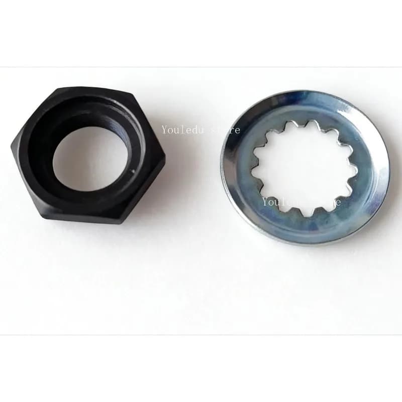 Adatto per 450SR 450MT 450SRS 450CLC 450NK: Piastra di bloccaggio piccola ruota dentata, dado piccola ruota dentata, albero secondario