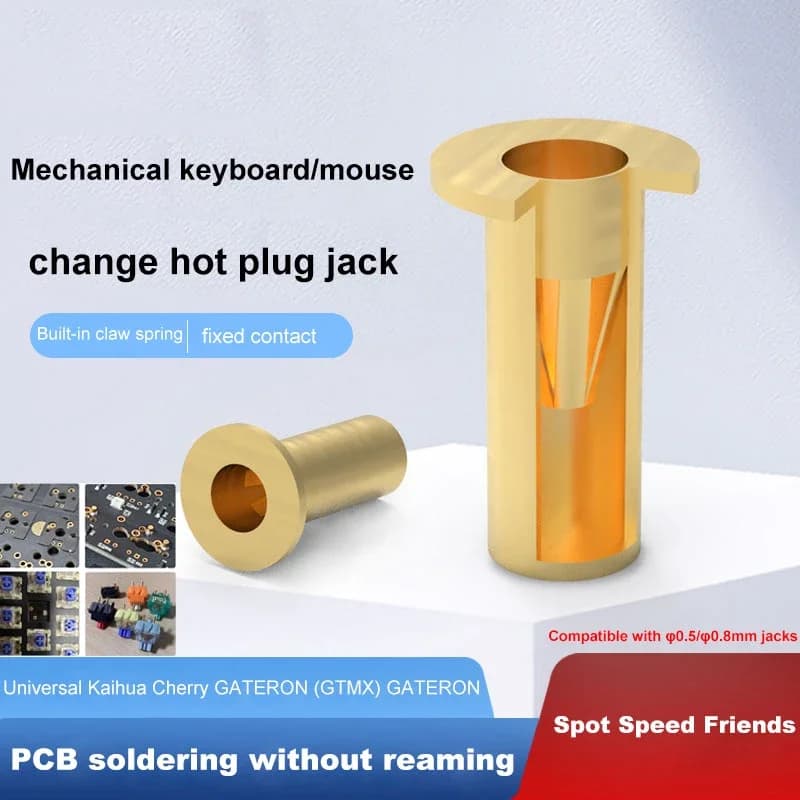 10 Pz/set Tastiera Meccanica e Mouse Presa di Caldo per CORSAIR GATERON GTMX GATERON PCB Saldatura Alesatura Spille Presa Parti