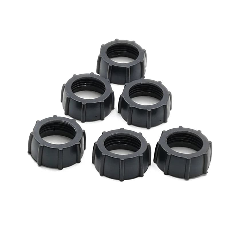 Hot Sale 10Pcs Plastic Fastening Nut 17MM Ball Joint Fixing Adapter Head Holder Ring Car Phone Holder Screw Head Ball Fitting