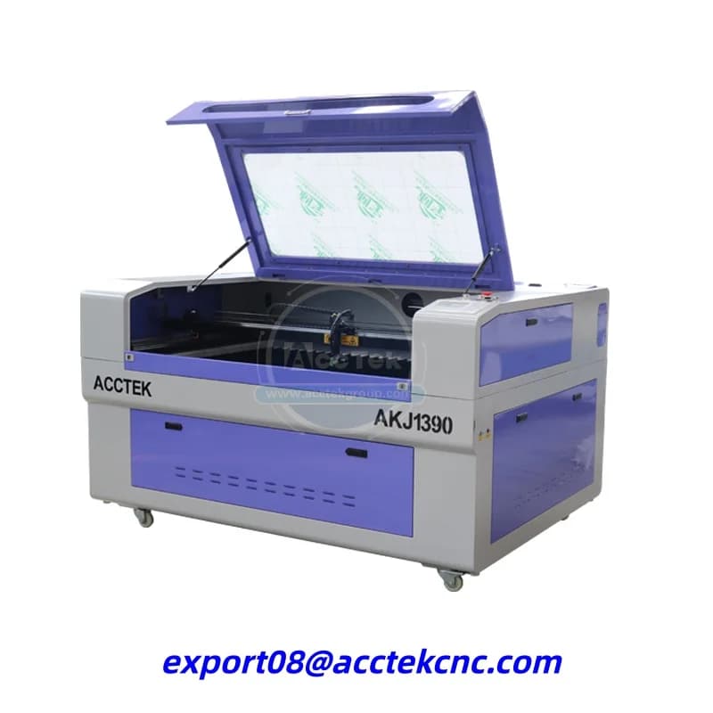 Macchina per taglio laser CO2 per MDF da 15 mm, incisore laser 1390, 1300*900 mm con certificato CE, taglierina laser a doppia testa
