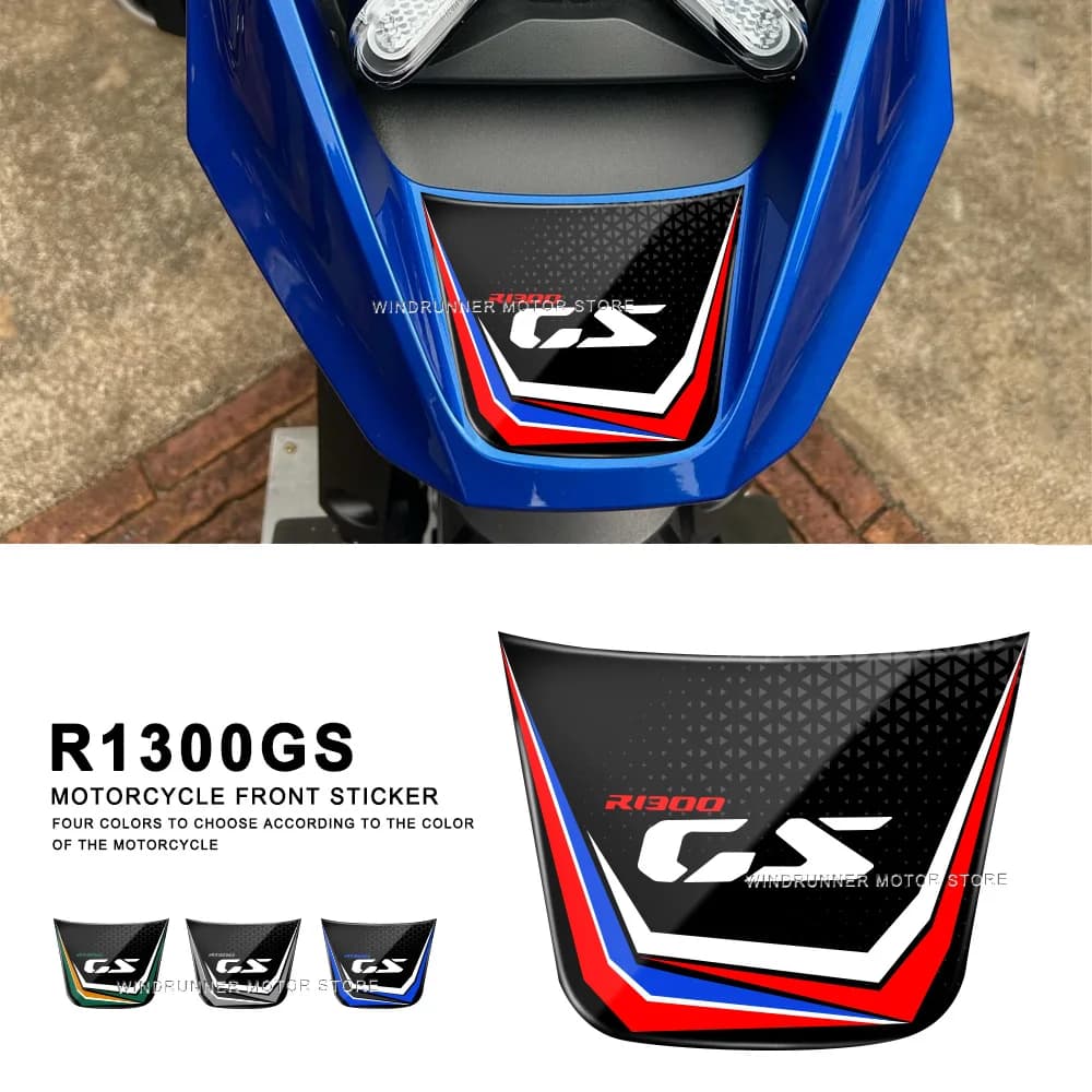 Adesivo anteriore moto 3D Decalcomania copertura bocca anteriore per R1300GS R 1300 GS 2023 2024
