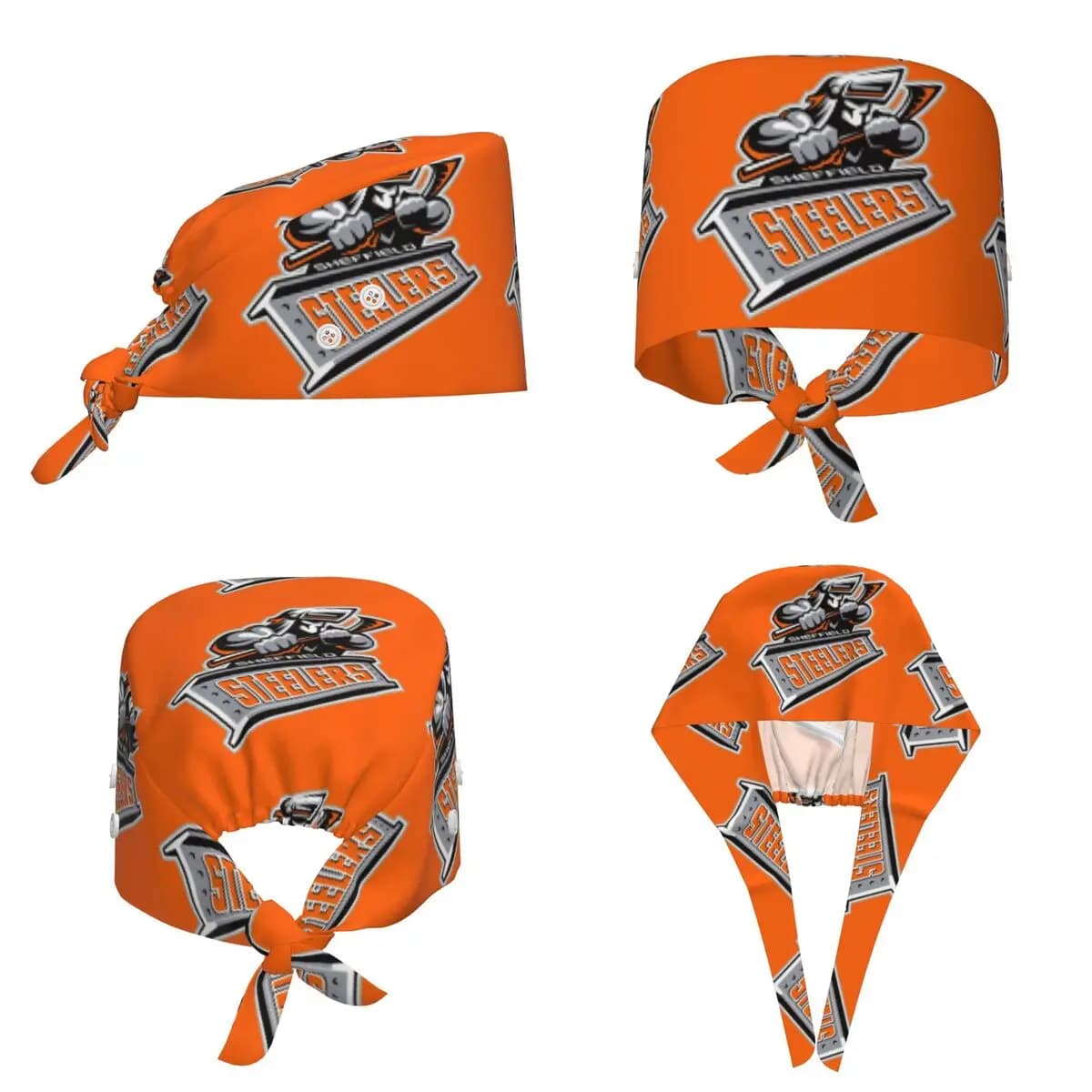 Cappello Chirurgico Sheffield Steelers, Berretto da Lavoro per Medici, Cappello Unisex Regolabile per Infermieri e Dentisti