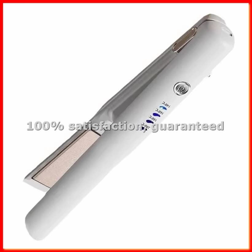 Hair styling tool 2 in 1 - Mini plate and hair curler, iron USB travel curler, compact double-use styler - A79M