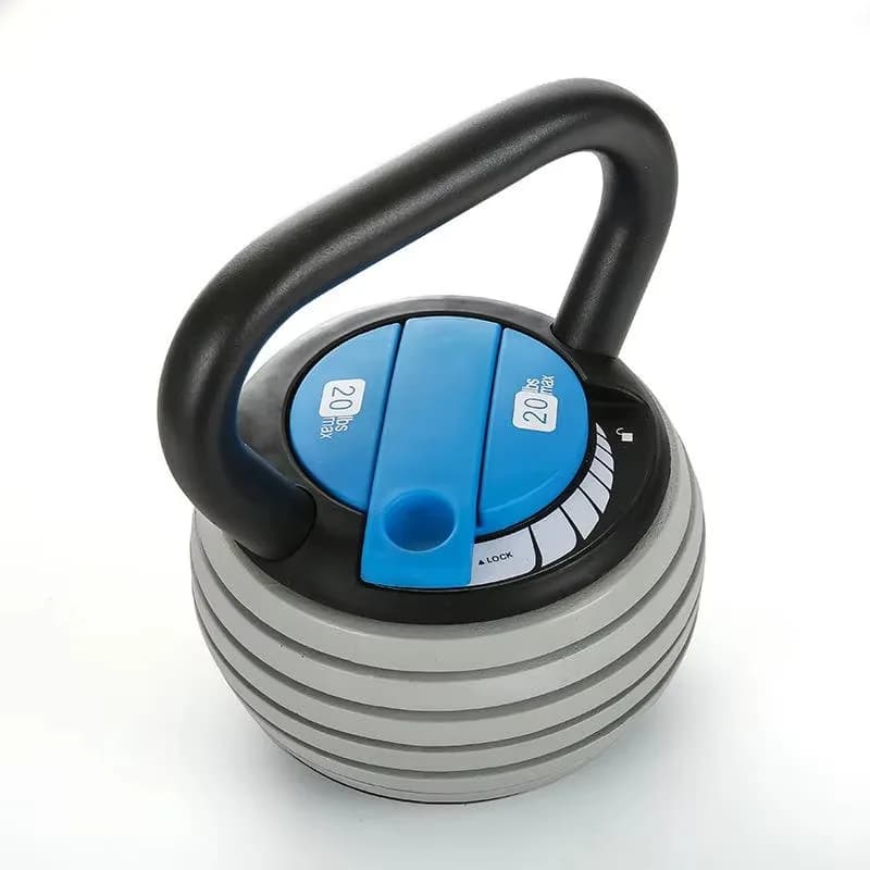 Set di kettlebell regolabili con impugnatura comoda e peso flessibile per palestra domestica e allenamento fitness