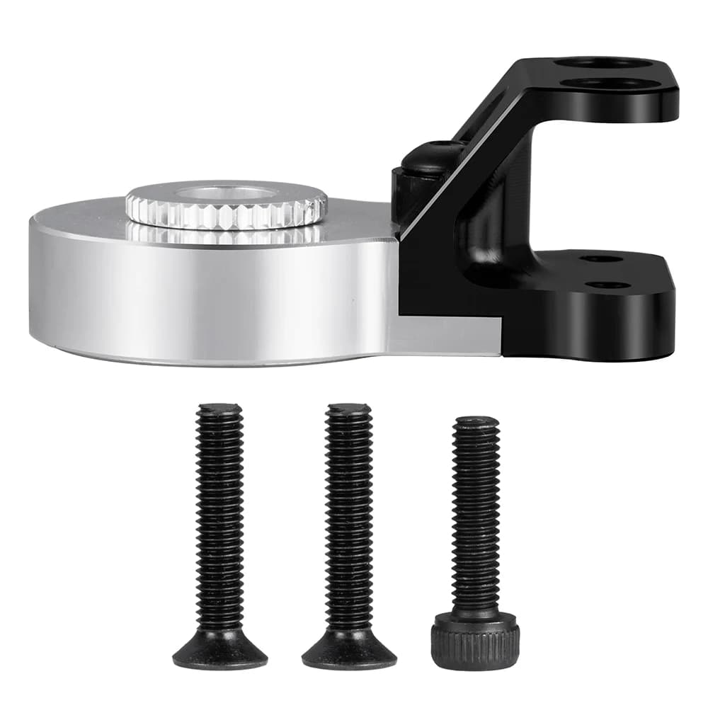 YEAHRUN In Lega di Alluminio Servo Braccio Saver Sterzo 25T per ARRMA Gorgon 1/10 RC Auto Monster Truck Parti di Aggiornamento Accessori