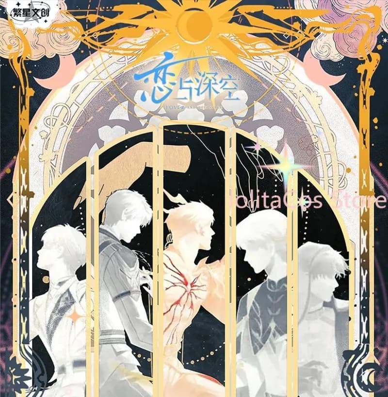 Love and Deepspace Sylus Rafayel Zayne Caleb Xavier Carte dei Tarocchi Blind Box Collezione di Photocard Decorazione Ornamento Regalo Photocard
