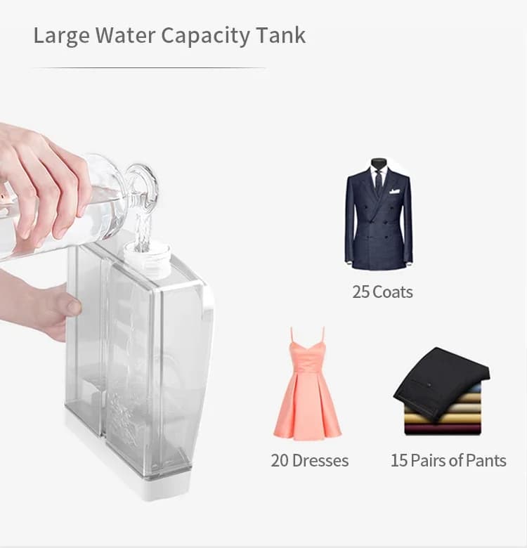 -HG Ferro da stiro a vapore verticale elettrico Supporto da stiro verticale per vestiti Vaporiera per indumenti con tavola per tende di abbigliamento