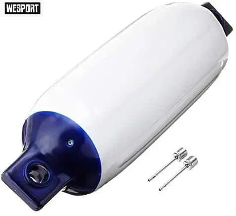 11x40cm/ 4.3x15.7 pollici (g0) parafango marino PVC ancoraggio per barca parafango boa parabordi per Yacht protezione UV paraurti a coste