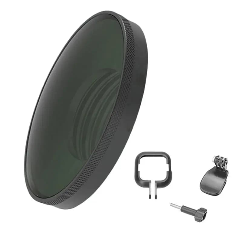 PerBRILLIANTPerFor GO Ultra 10X Set of macro lenses - Accessories for action camera with ultra protective mirror for focusing portraits