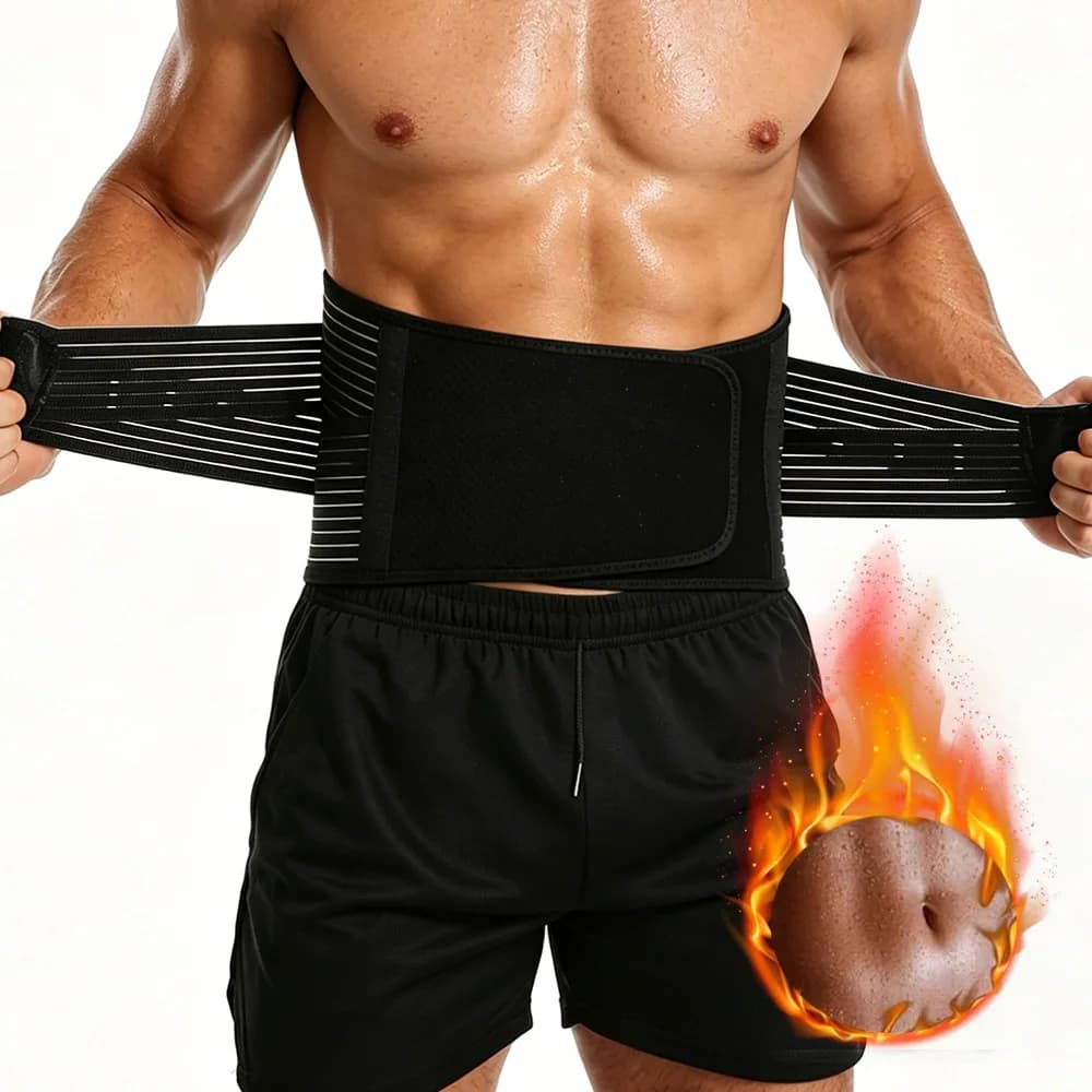 Cintura Modellante per Uomo, Supporto Lombare, Corsetto Dimagrante per Uso Quotidiano, Contenitivo per Pancia e Vita