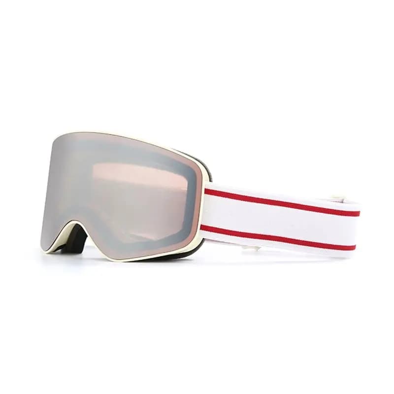 A40Z-Ski Occhiali da snowboard per uomo e donna Protezione antiappannamento con doppia lente con design cilindrico