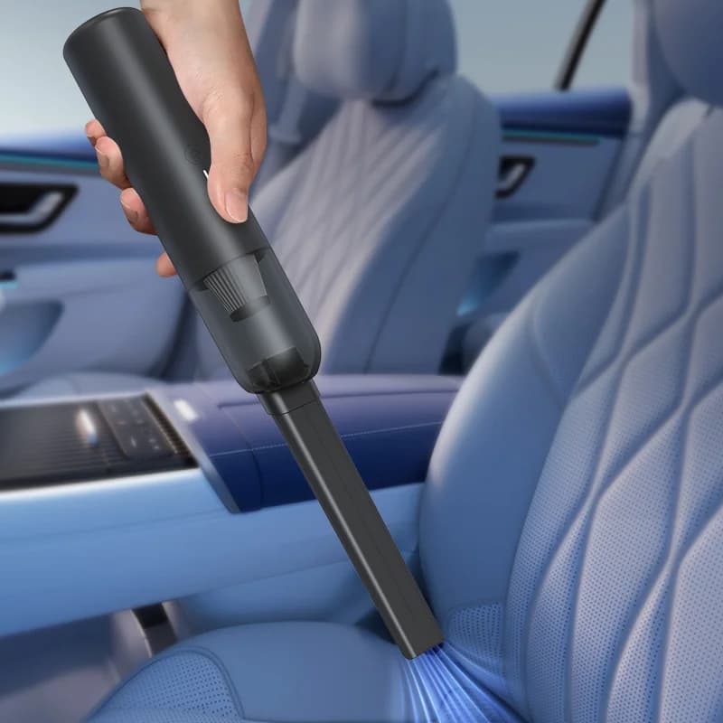 2-in-1 Handheld Vacuum Cleaner, Battery Powered Dry Suction & Blowing for Car, Outdoor, & Garage