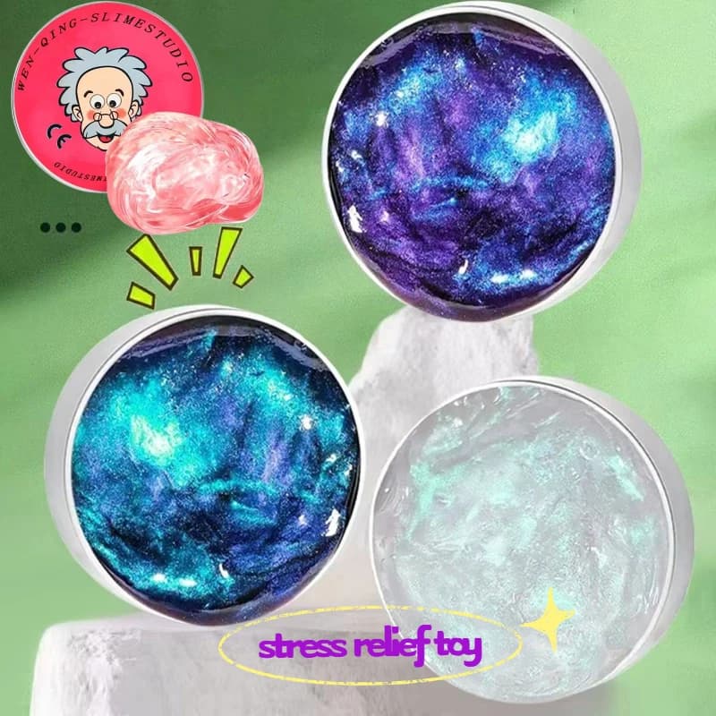 Slime che cambia colore e gel bolle antistress - Massa elastica scivolosa, fidget sensoriale per bambini, regalo 2026