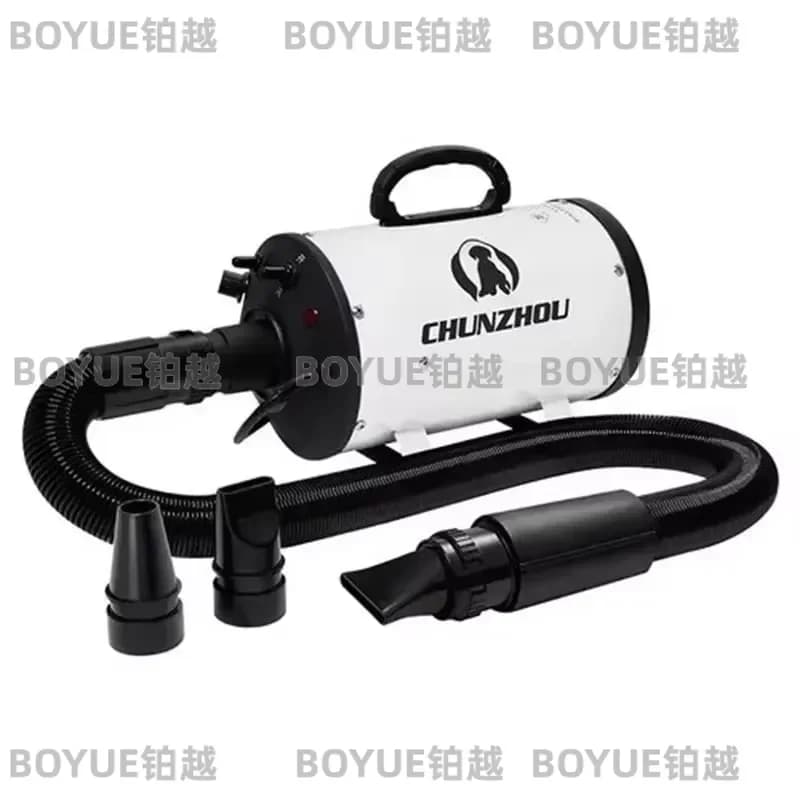 Professional High Velocity Pet Dog Hair Dryer 2200W Silent Negative Ion Grooming Blower for Cats Animals Powerful Quiet
