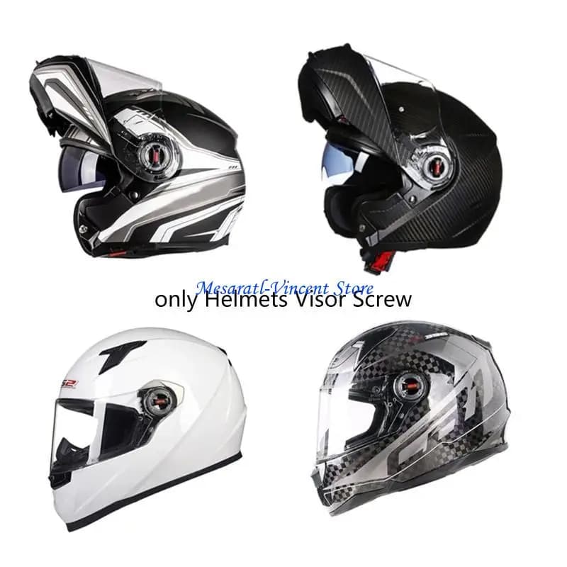 A70F Helmect Helmet Lens Visor Shield Base Ruota Interruttore per FF370/358/386
