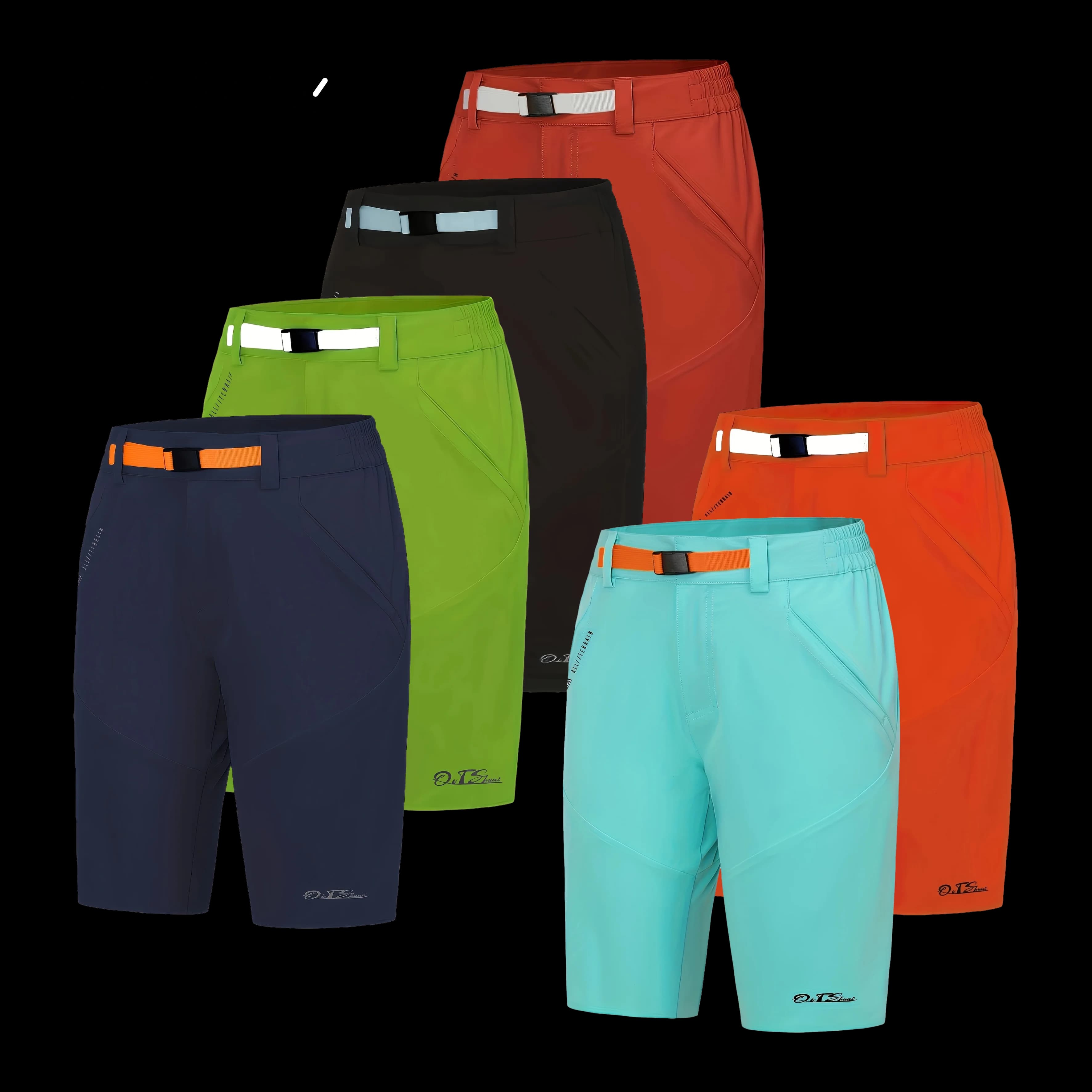 SDIG Women Multi-Sport Shorts, breathable fabric, adjustable waistband. Fit MTB downhill, motocross, golf, hiking & daily commut