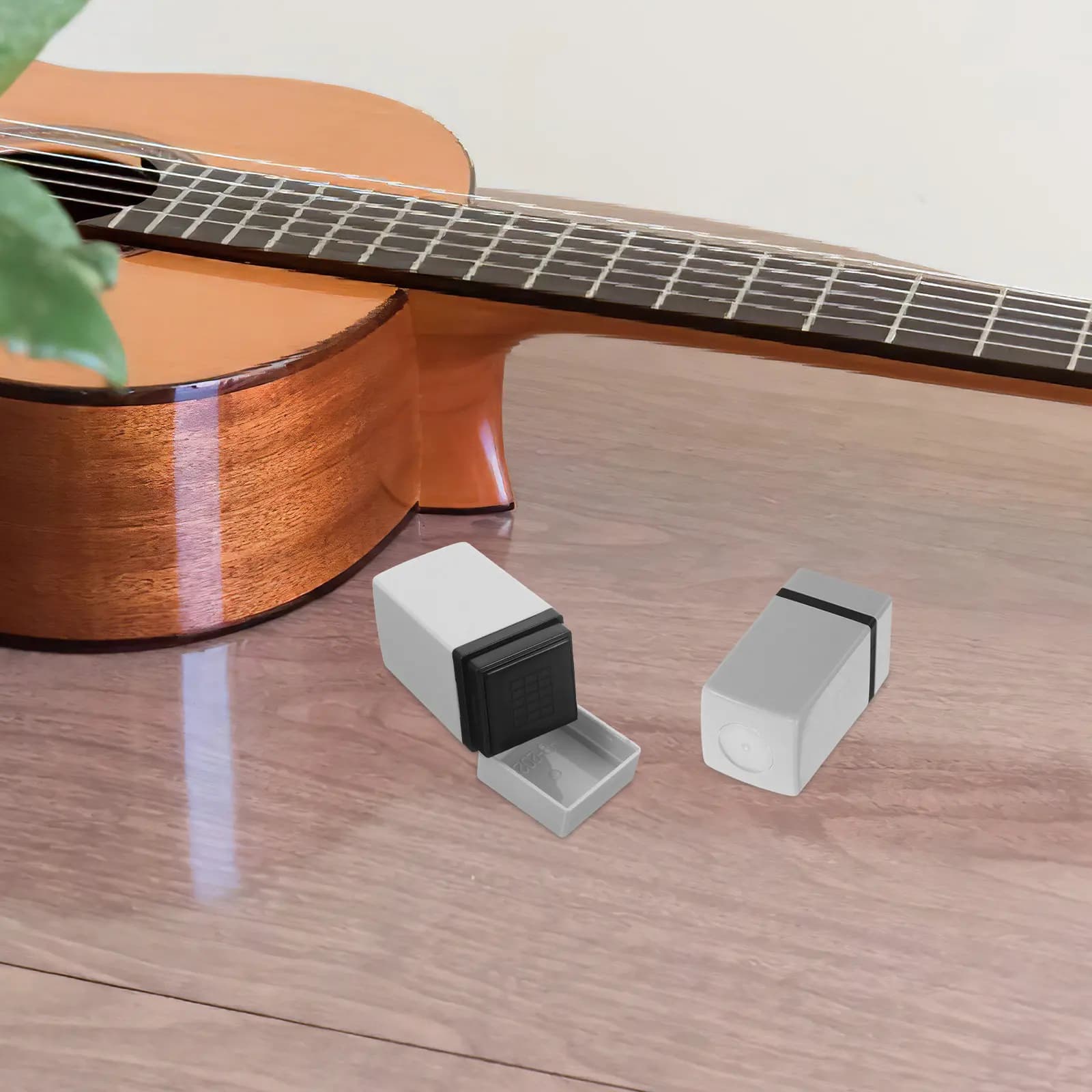 Set di 4 Timbri per Accordi di Chitarra, Strumento Portatile Autoinchiostrante per Ukulele, Chitarra Acustica, Elettrica e Classica, Pratica Rapida ed Efficiente