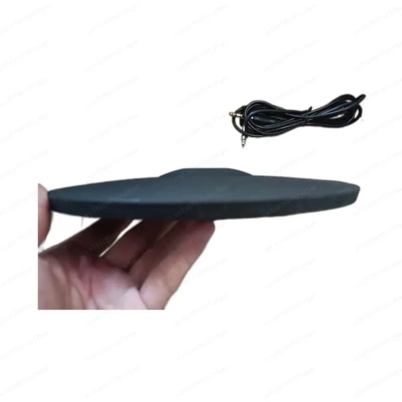 Pad per Piatti a Doppio Trigger per Batteria Elettronica da 9 Pollici, Pad Universale Silenzioso per Splash/Hi-Hat