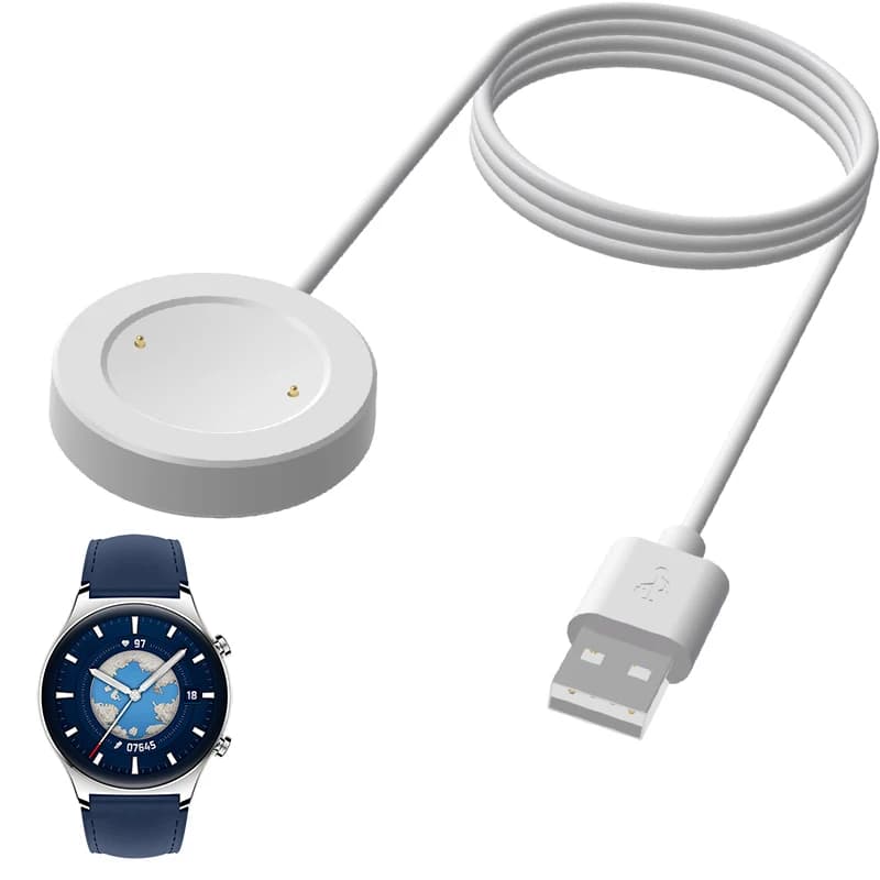Smartwatch Dock caricabatterie adattatore cavo di ricarica USB cavo di ricarica per Huawei Honor Smart Watch GS 3/GS3 accessori sportivi