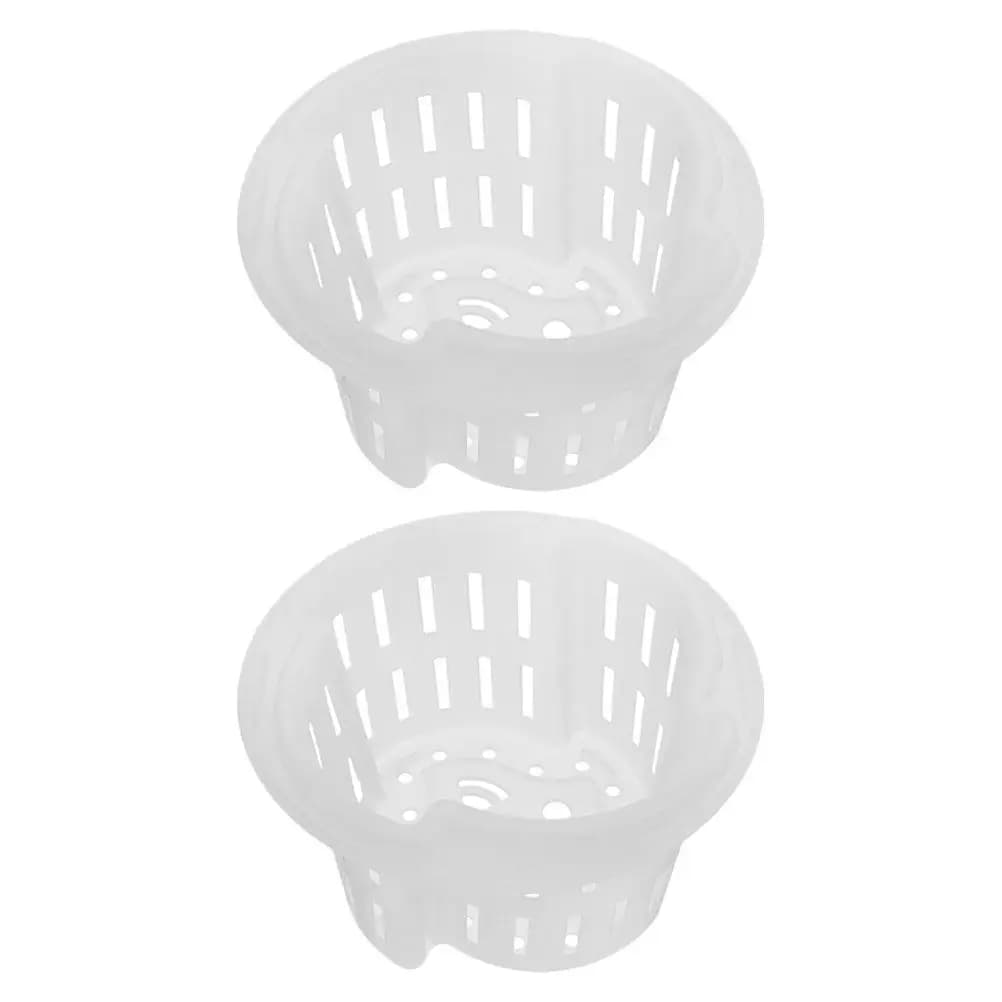 2Pcs Sturdy Root Control Hydroponic Planting Baskets Thickened Plastic Mesh Pots for Soilless Vegetable Cultivation Hydroponics