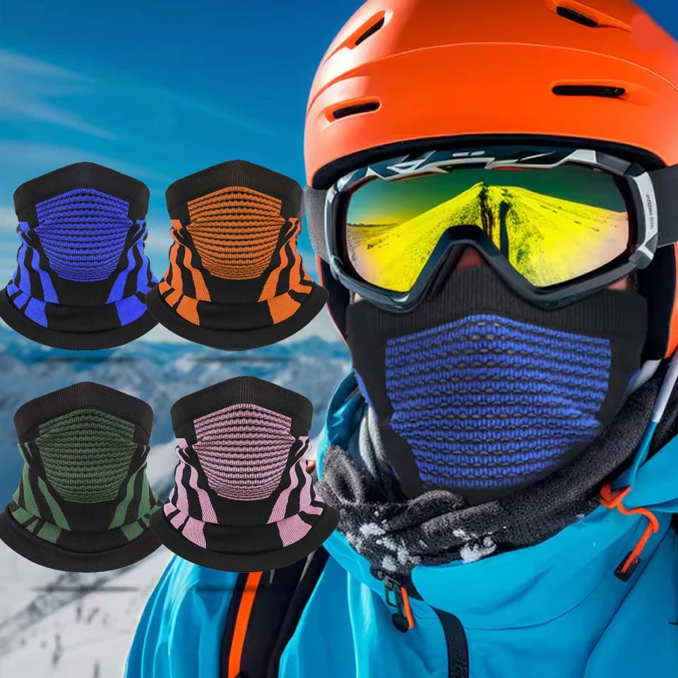 GTUBIKE Ghetta/passamontagna scaldacollo invernale, maschera antivento per sci, snowboard, ciclismo motociclistico per uomini e donne per tutte le stagioni
