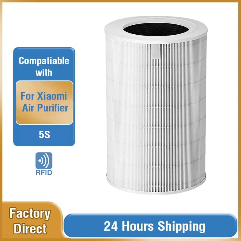 Per la sostituzione del filtro Xiaomi Purificatore d'aria 5S Filtro a carbone attivo Filtro 5S Filtro Xiaomi 5S