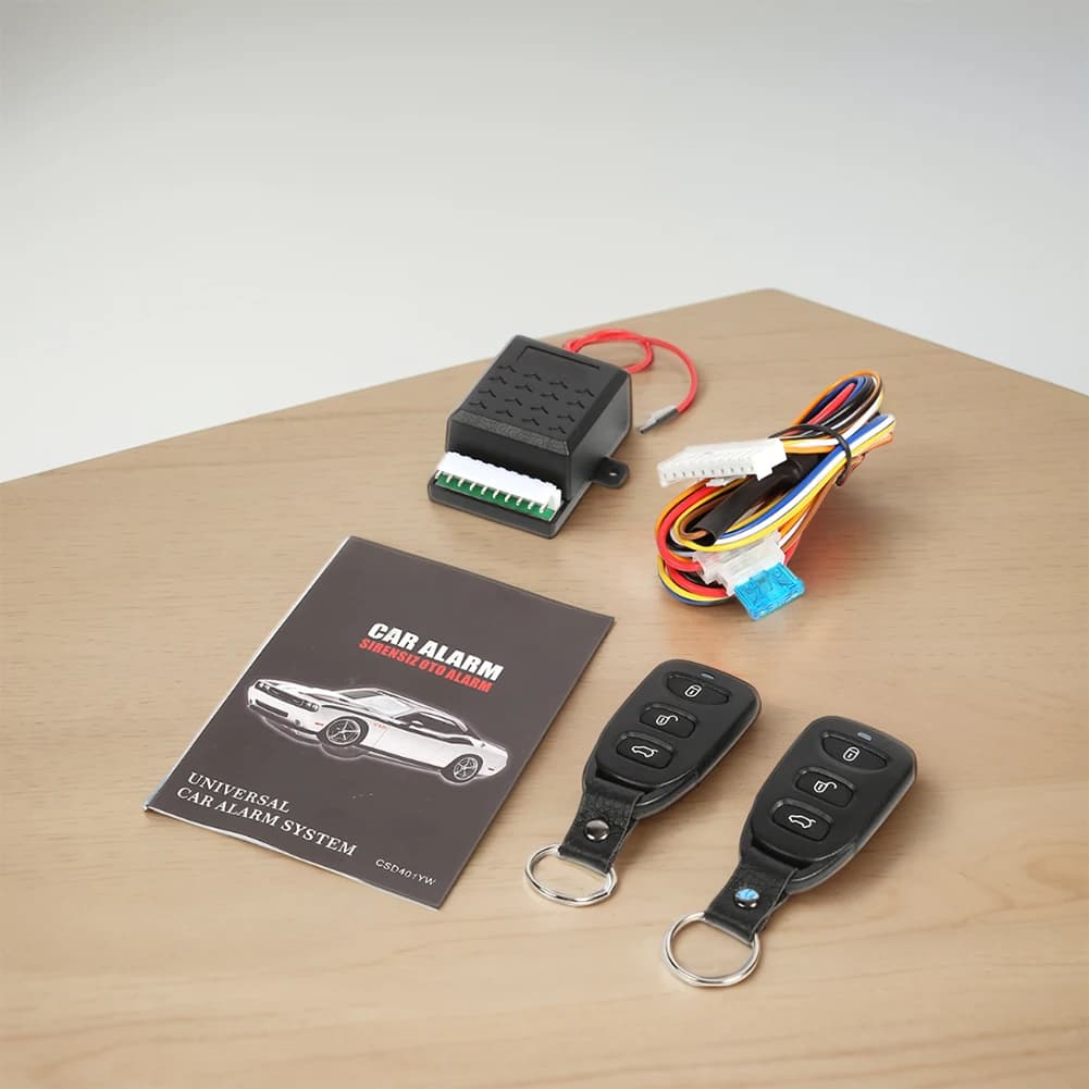 Sistema di accesso senza chiave con allarme di bloccaggio per serratura centralizzata remota per auto 401/T102