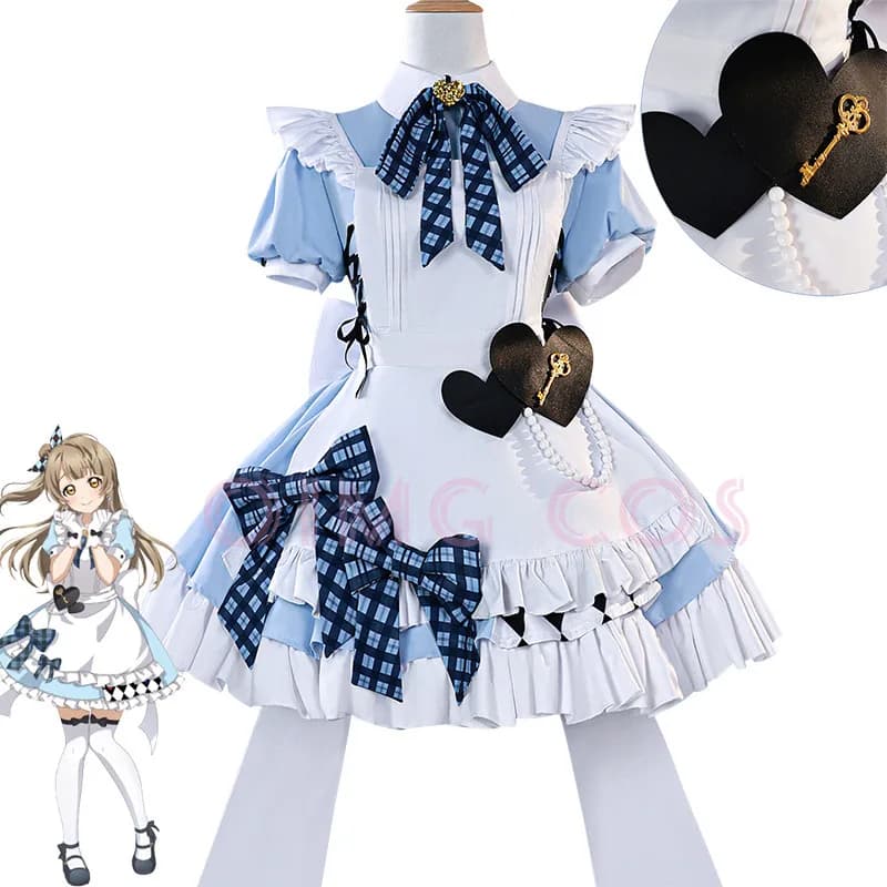 Costume Cosplay Lovelive gigo Minami Kotori, Uniforme da Carnevale per Adulti, Costume da Donna per Halloween, Festa Anime, Travestimento per Giochi di Ruolo