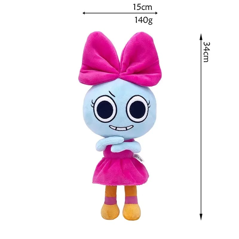 Simpatici Giocattoli di Peluche a Tema Cartoni Animati, Morbidi Pupazzi Imbottiti, Cuscini Decorativi, Collezione Regalo per Bambini e Arredamento Casa