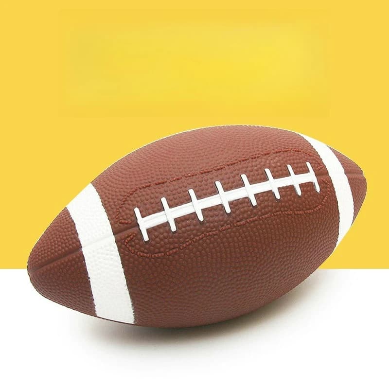 17/21 CM Calcio Americano Rugby Gioventù Palla Gonfiabile In Pelle Giocattolo Studente In Età Prescolare Gioco di Squadra Palla Didattica Palla per bambini