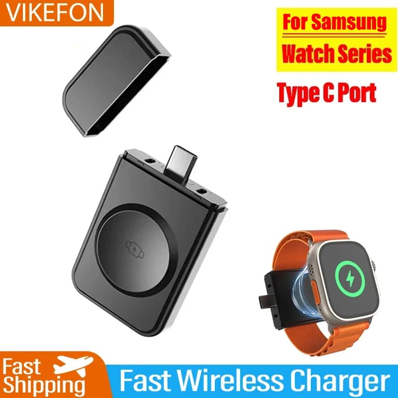 Charger for Samsung Galaxy Watch 6/6 Classic/5/5 Pro/4 Classic/3/Active 1 Galaxy Watch Magnetic Wireless Charging