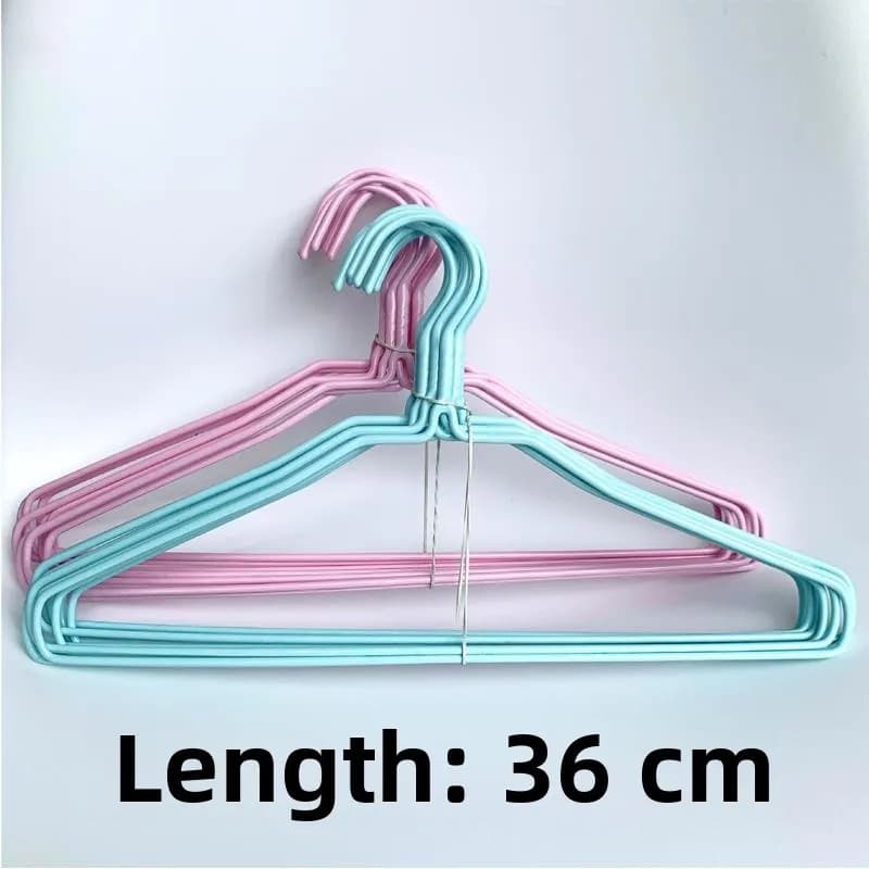 Plastic baby clothes hanger, no traces, thickened, large, with drying groove, anti-slip, sun protection