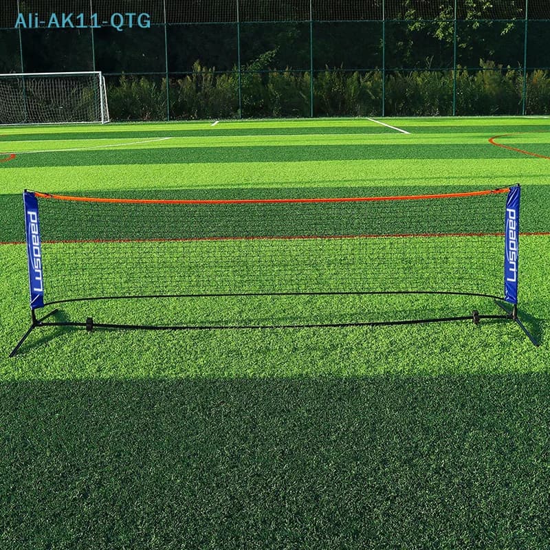 NUOVA Rete da Badminton Portatile Pieghevole Professionale Standard per Allenamento Indoor e Outdoor, Rete Quadrata per Pallavolo e Tennis