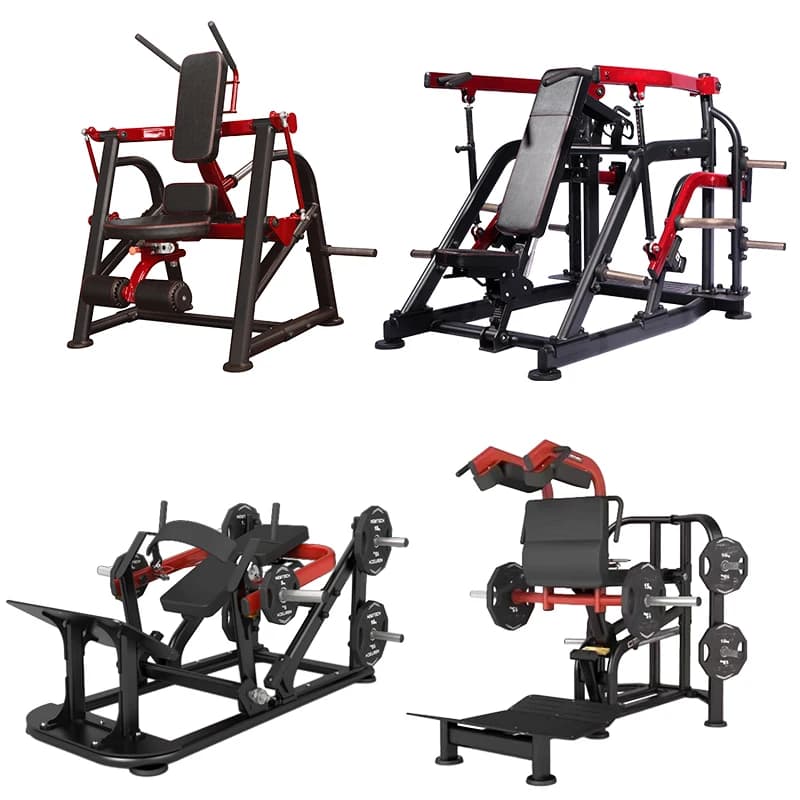 Sport Equipment Heavy Duty Free Weight Plate Loaded Commercial Gym Equipment