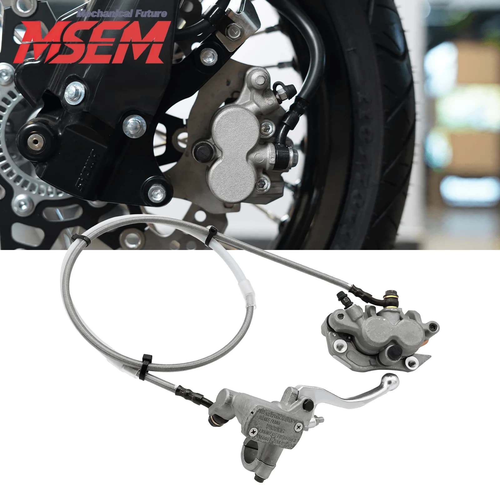 Pompa Cilindro Freno Anteriore per Honda CR CRF 125/250/450R/X Dirt Bike, Moto Elettriche e Accessori per Motociclette