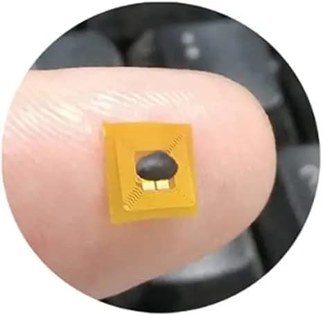 10 pz 5 MILLIMETRI NFC RFID 213 Chip All'interno Mini Bluetooth Accoppiamento RFID NFC Tag Scheda NFC Programmabile FPC tag di Gestione Funziona a Android