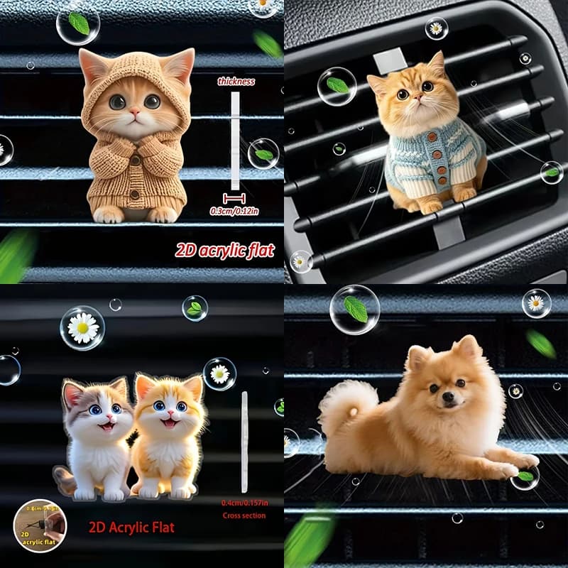 Car Interior Decoration Deodorant Diffuser for Car Deodorant Air Grip Clip for Perfume Air Exit Air Diffuser Ventilation Clip