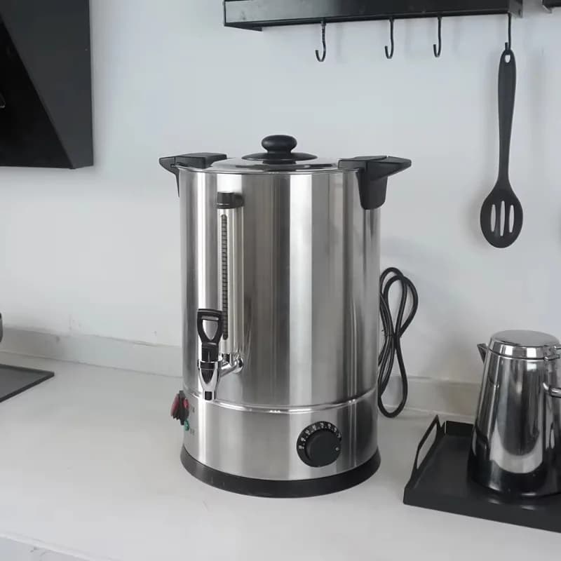 220V Stainless Steel Portable Commercial Electric Kettle
