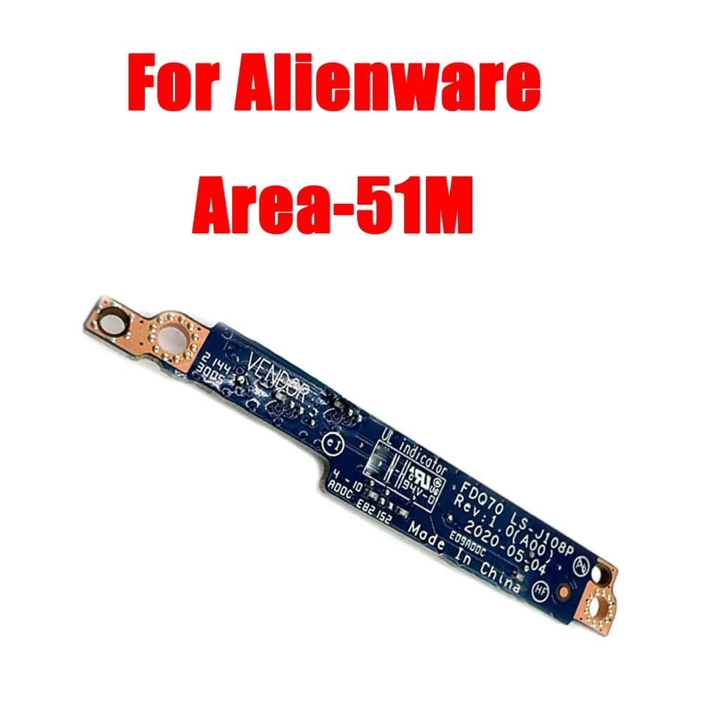 Scheda di giunzione webcam per laptop per Alienware Area-51M R2 LS-J108P