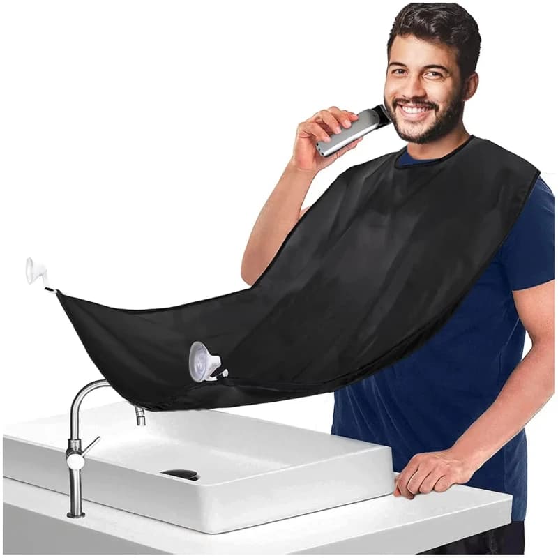 1-3pcs Shaving Apron for Man Beard Shaving Apron Care Face Shaved Hair Adult Bibs Shaver Cleaning Hairdresser Gift Clean Apron