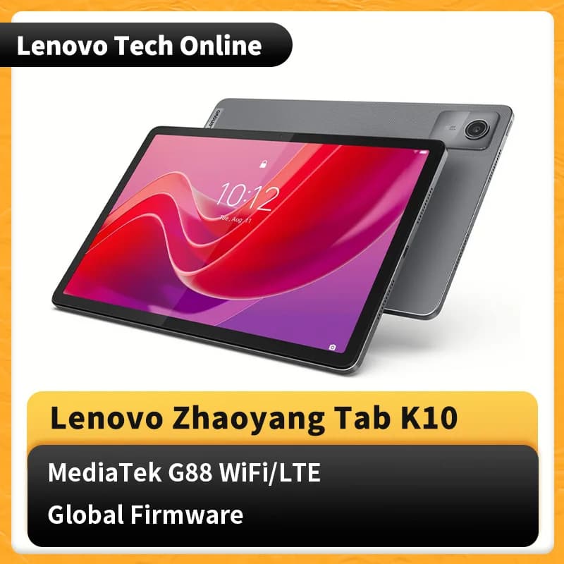 Versione globale Lenovo tablet Zhaoyang K10(M11) da 10,95 pollici TB330FU/XC MTK Helio G88 7040mAh Batteria Schermo LCD 1080P WIFI/LTE