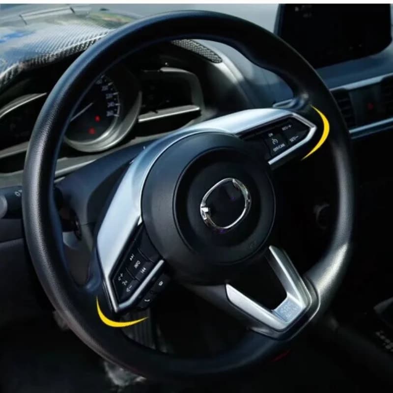 For Mazda CX-5 CX5 2017 - 2022 ABS Chromed Wheel Decoration FramePanel Cover Trim Set of 1 pc Car Styling