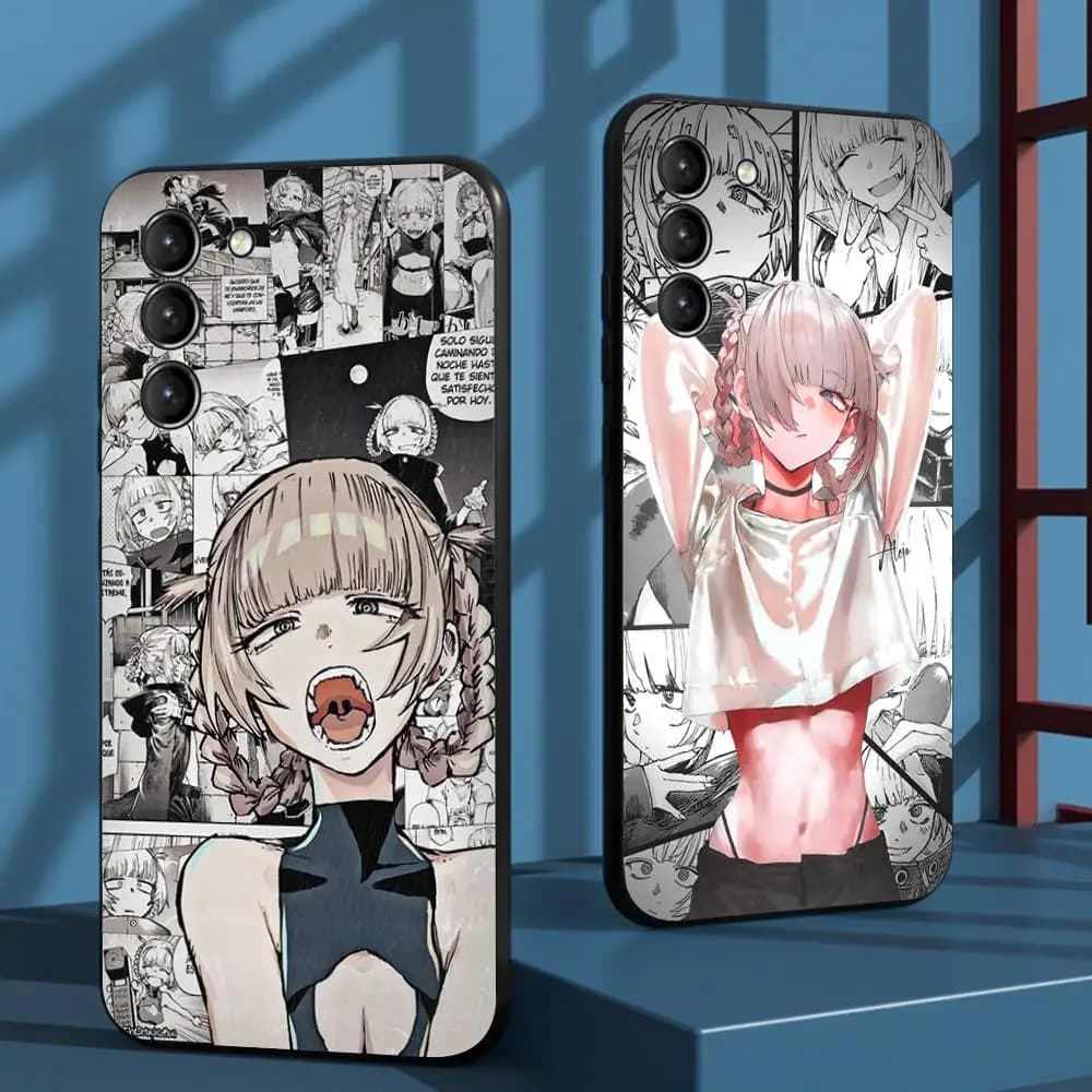 Nazuna chiamata della notte ragazza anime Custodia per telefono per Samsung Galaxy S25 S24 S23 S22 S21 S20 Plus Ultra Note20 Morbido nero