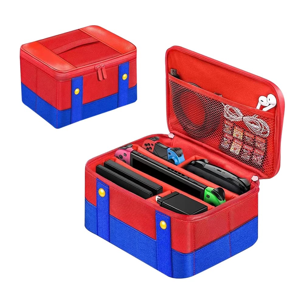 Per Nintend Switch / Custodia da viaggio OLED Borsa a tracolla portatile per accessori di gioco per console Nintendo Switch/OLED