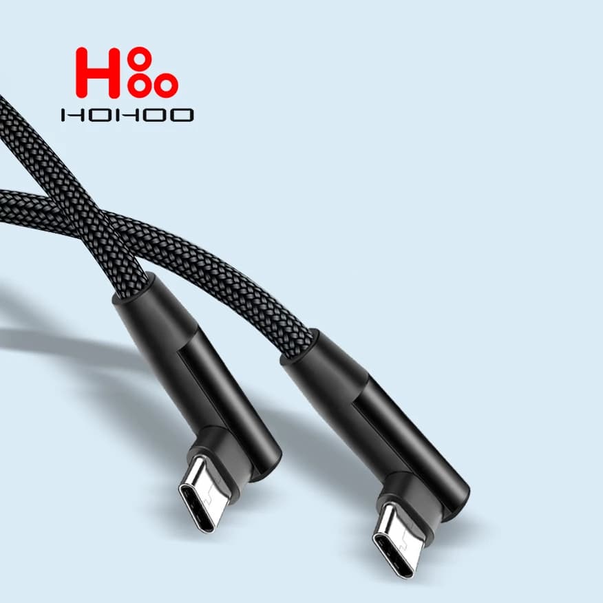 5A USB C-Type C cavo 90 gradi per iPhone 17 16 15 Pro max ipad MacBook 100 W cavo di ricarica veloce per Huawei Oneplus Ace 5 2 Pro 13 12 Xiaomi Poco X3 Pro cavo di ricarica dati