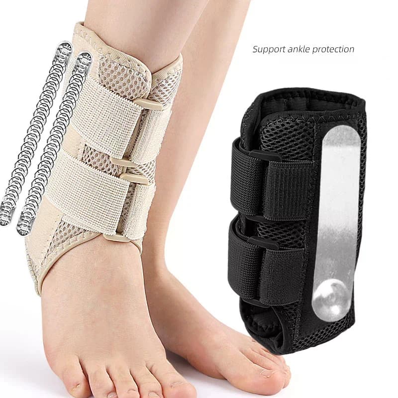 Supporto per scarpe indossabile Equipaggiamento protettivo sportivo Cinghia di pressione Coprigambe elastico Supporto sportivo Protezione della caviglia Caviglia slogata