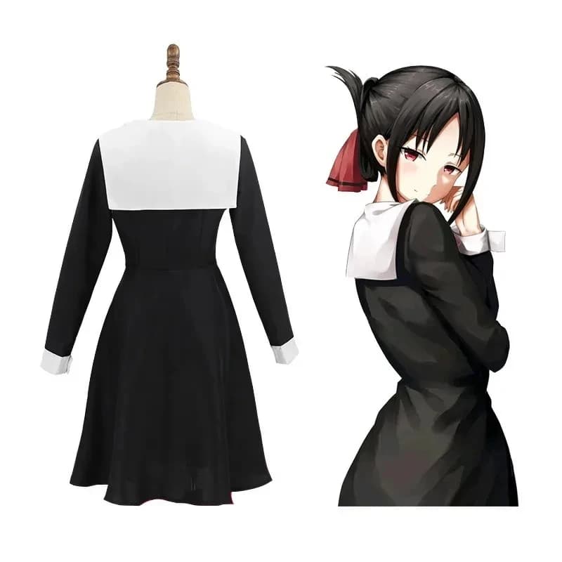 w,3;f'5\b/Anime -sama: Love Is War Shinomiya Kaguya Fujiwara Chika Costume Dress Halloween Cosplay Costu6;h\b.8'k/