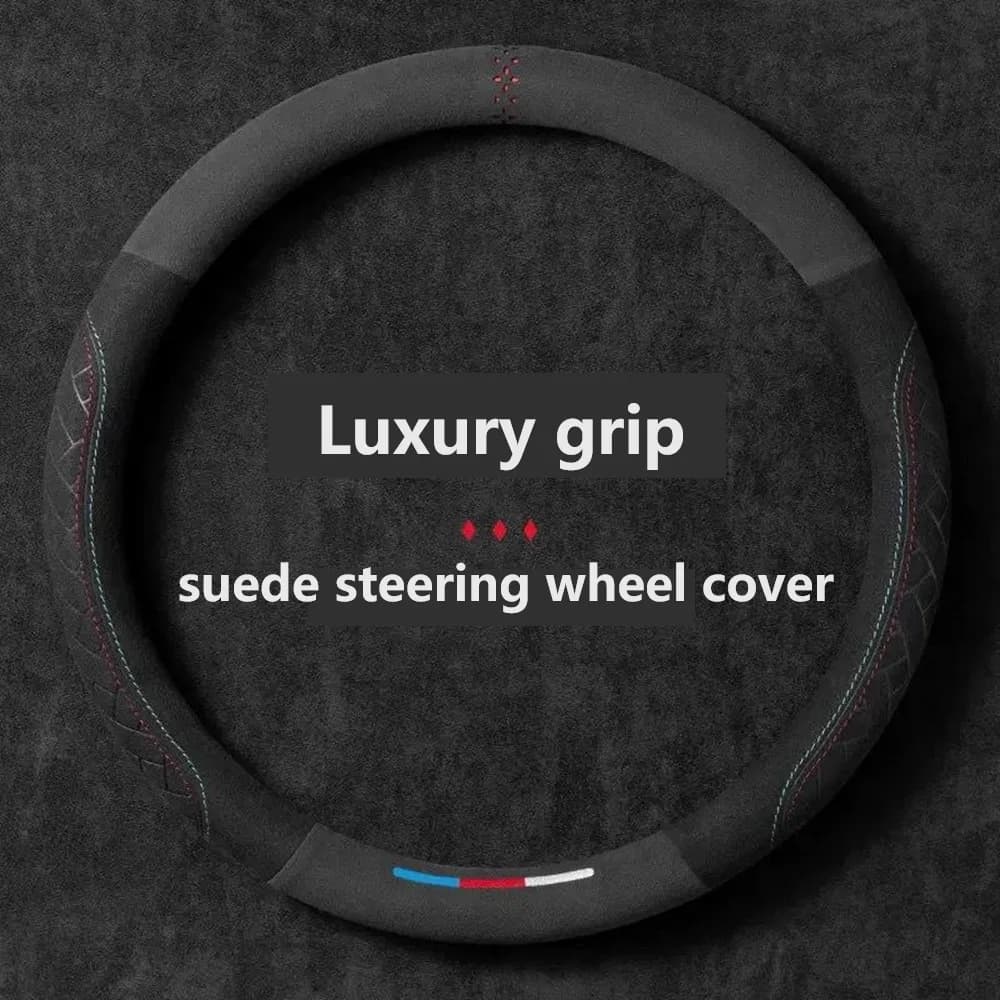 Anti-slip embossed suede car cover, ultra-thin, absorbent, universal for all seasons.